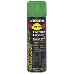 Rust-Oleum V2133838 High Performance V2100 System Rust Preventive Enamel Spray Paint, 20-Ounce, Safety Green, 6-Pack