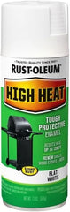 Rust-Oleum 7751830 High Heat Enamel Spray Paint, White, 12-Ounce