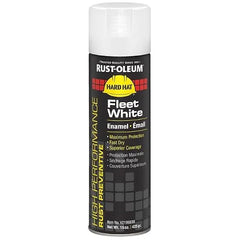 Rust-Oleum V2196838 High Performance V2100 System Rust Preventive Enamel Spray Paint, 20 fl. oz. Container, 15 oz. Fill, Fleet White, 6-Pack