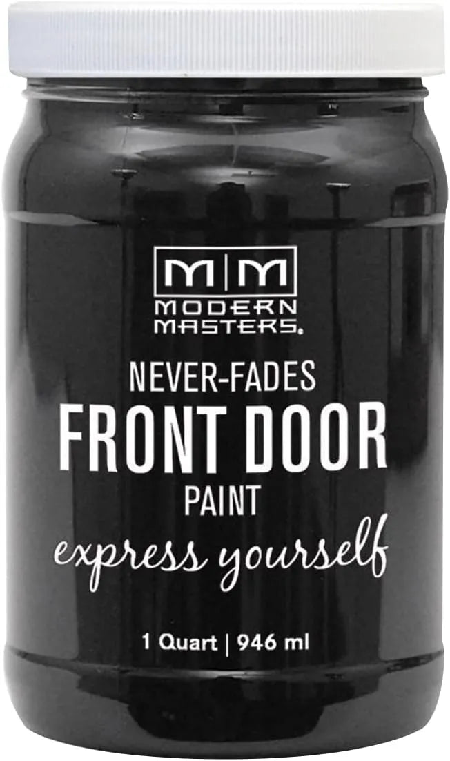 Modern Masters 1 qt 275266 Elegant Front Door Paint Water-Based Exterior Enamel