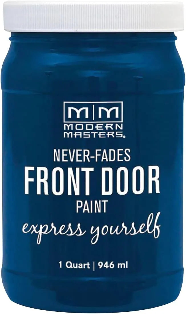 Modern Masters 1 qt 275274 Serene Front Door Paint Water-Based Exterior Enamel, 32 Fl Oz (Pack of 1)