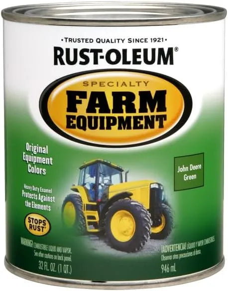 Rust-Oleum Paint MACH IMPLMNT JD Green QT 280108