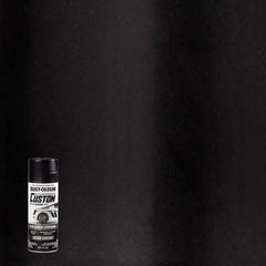 Rust-Oleum 343346-6PK Automotive Custom Chrome Spray Paint, 10 oz, Black, (Pack of 6)