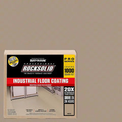 Rust-Oleum 322761 RockSolid Professional Industrial Floor Coating Kit, High Gloss Mocha
