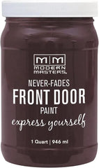 Modern Masters 275267 Front Door Paint, Quart, Satin Sincere