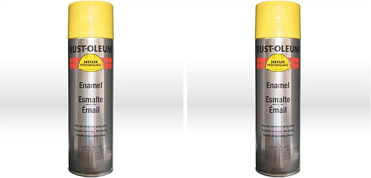 Rust-Oleum Corporation V2143838 V2100 Safety Yellow Gloss 15 OZ. Spray, 15 Ounce (Pack of 2)