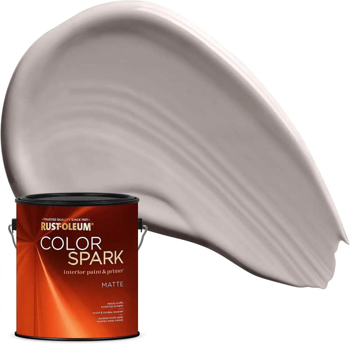 Rust-Oleum Color Spark Interior Paint and Primer in One, Matte, Swedish Knit, 1 Gallon