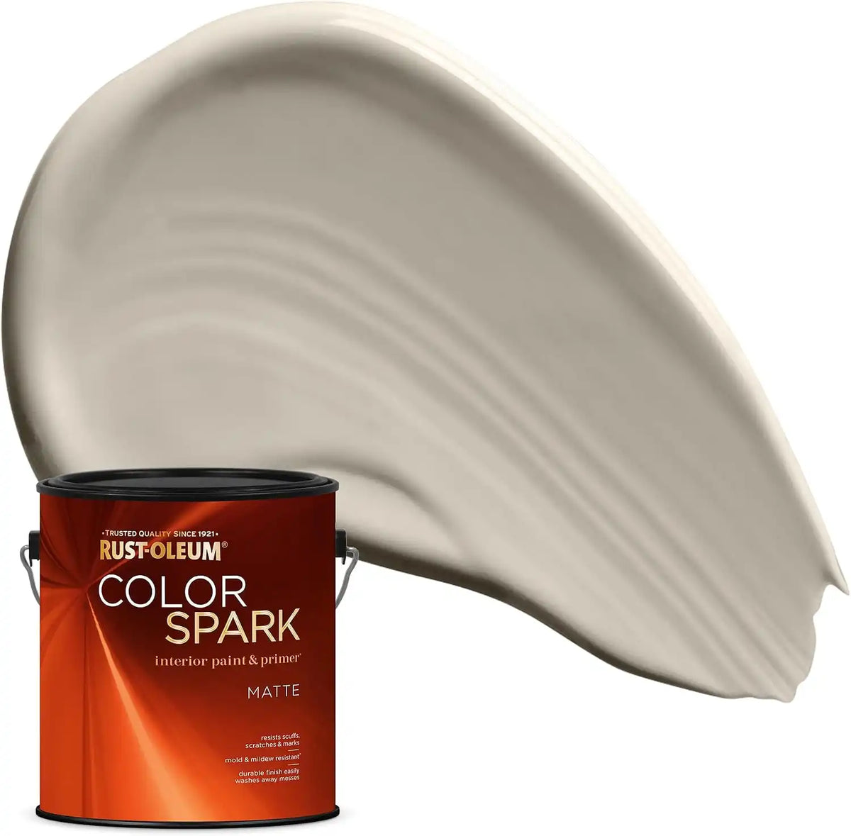 Rust-Oleum Color Spark Interior Paint and Primer in One, Matte, Tribeca, 1 Gallon
