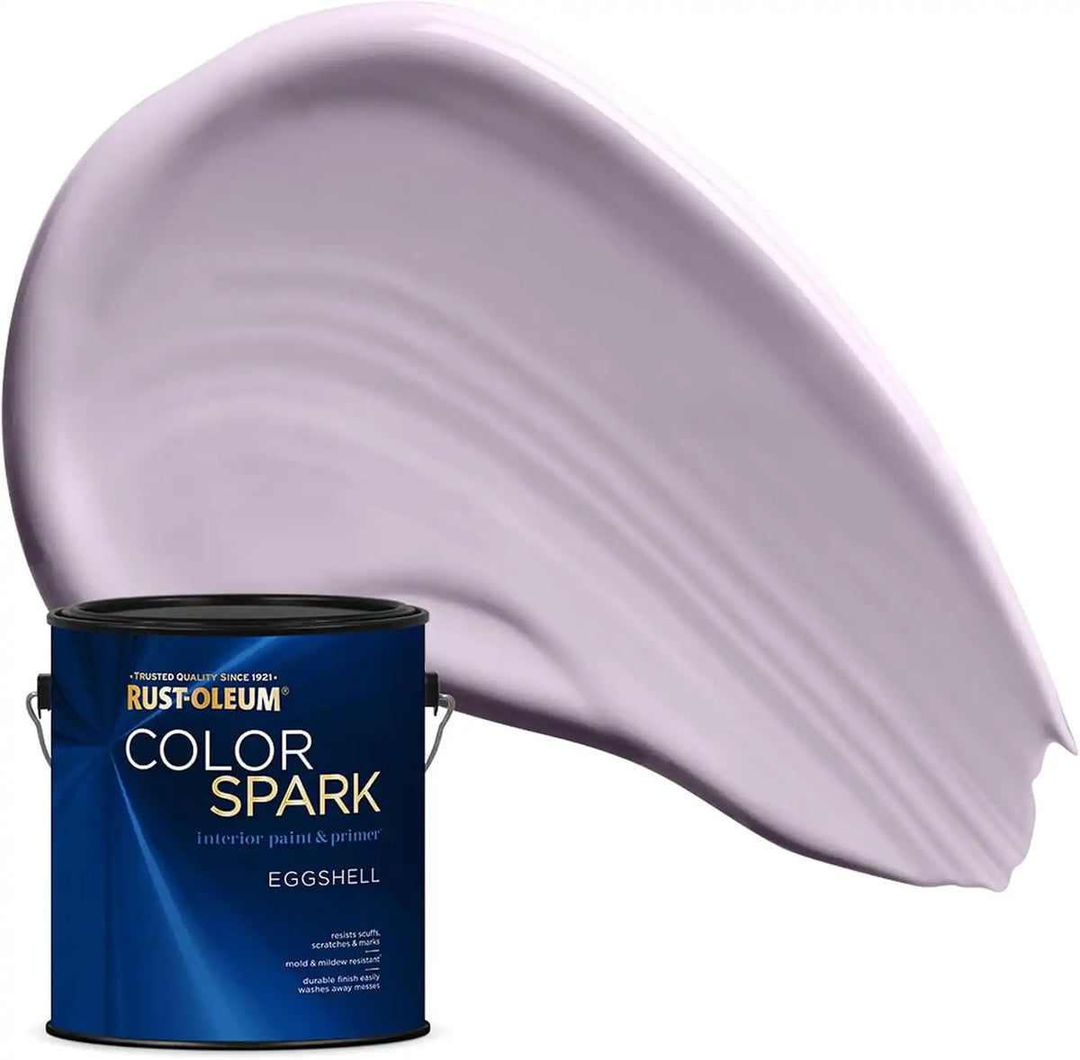 Rust-Oleum Color Spark Interior Paint and Primer in One, Eggshell, Pixie, 1 Gallon