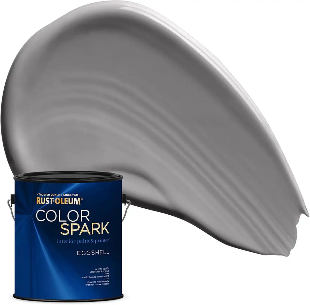 Rust-Oleum Color Spark Interior Paint and Primer in One, Eggshell, Semi Precious, 1 Gallon