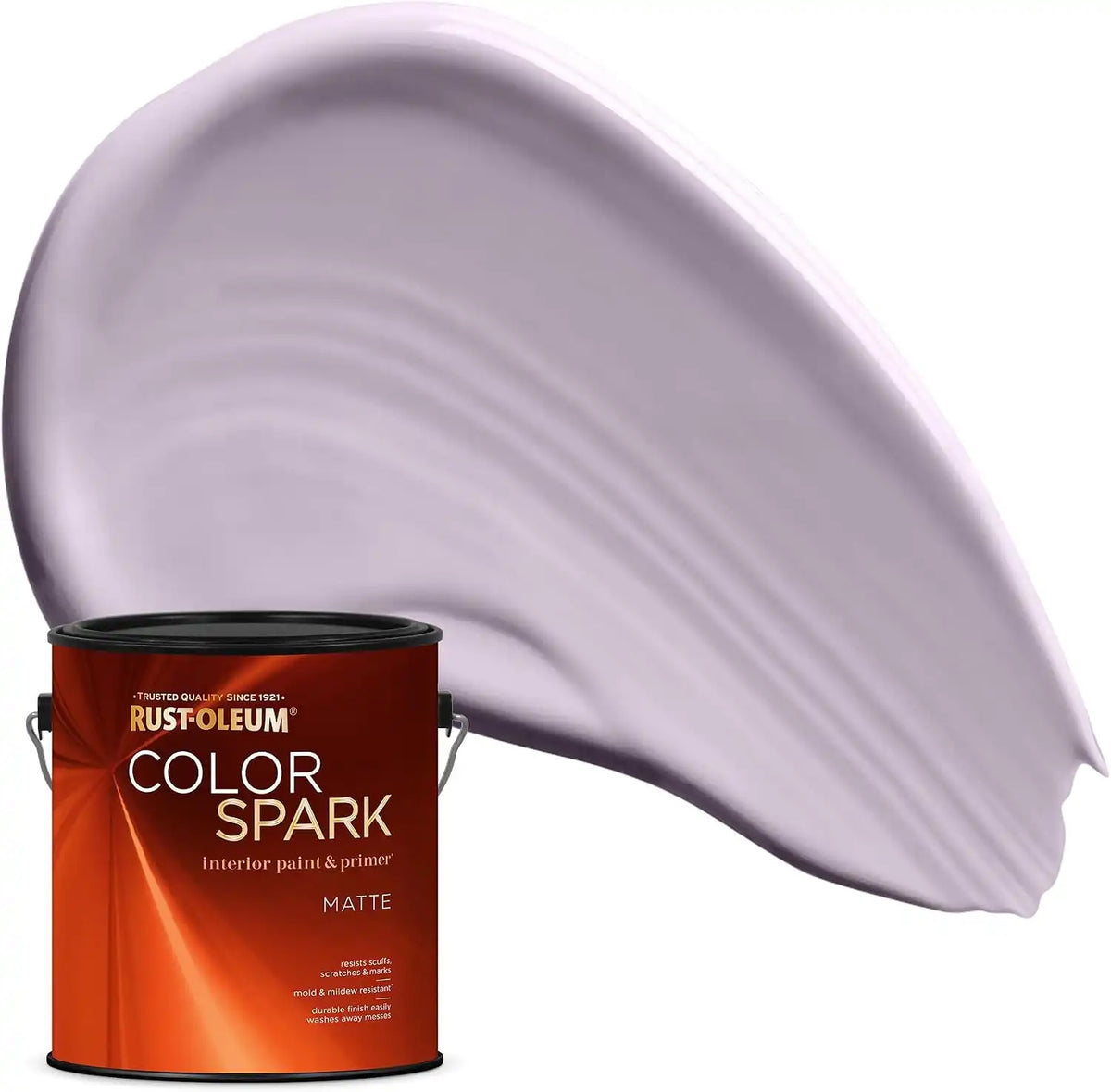 Rust-Oleum Color Spark Interior Paint and Primer in One, Matte, Pixie, 1 Gallon