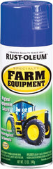 Rust-Oleum 7424830 Specialty Farm Equipment Spray Paint, 12 oz, Ford Blue