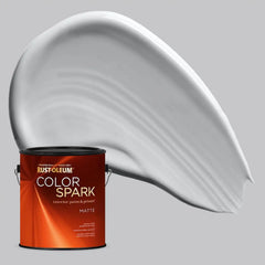 Rust-Oleum Color Spark Interior Paint and Primer in One, Matte, Ashwood, 1 Gallon