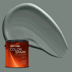 Rust-Oleum Color Spark Interior Paint and Primer in One, Matte, Jungle Safari, 1 Gallon