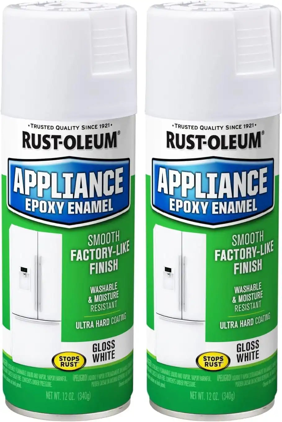 Rust-Oleum 7881830 7881-830 Appliance Epoxy, 12 Ounce , White (Pack of 2)