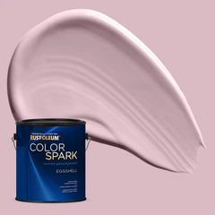 Rust-Oleum Color Spark Interior Paint and Primer in One, Eggshell, Cheeky, 1 Gallon