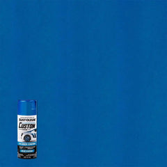 Rust-Oleum 340457-6PK Automotive Custom Chrome Spray Paint, 10 oz, Blue, 6 Pack