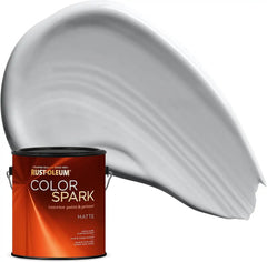 Rust-Oleum Color Spark Interior Paint and Primer in One, Matte, Ashwood, 1 Gallon