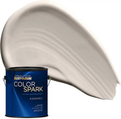 Rust-Oleum Color Spark Interior Paint and Primer in One, Eggshell, Warm Chenille, 1 Gallon