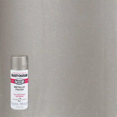 Rust-Oleum 7715830 Stops Rust Bright Coat Metallic Spray Paint, 11 Oz, Aluminum
