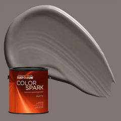 Rust-Oleum Color Spark Interior Paint and Primer in One, Matte, Fawn, 1 Gallon