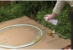 Rust-Oleum 286524 Stops Rust Metallic Spray Paint, 11 oz, Warm Gold