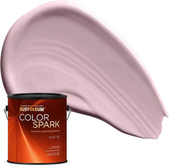 Rust-Oleum Color Spark Interior Paint and Primer in One, Matte, Cheeky, 1 Gallon