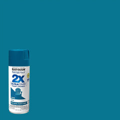Rust-Oleum 257461-6PK Painter's Touch 2X Ultra Cover Spray Paint, 12 oz, Satin Lagoon, 6 Pack