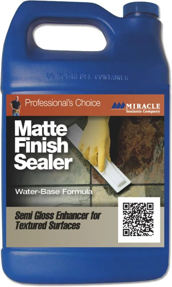 Miracle Sealants Matte Finish Sealer for Tile & Stone, Water-Based, Gallon