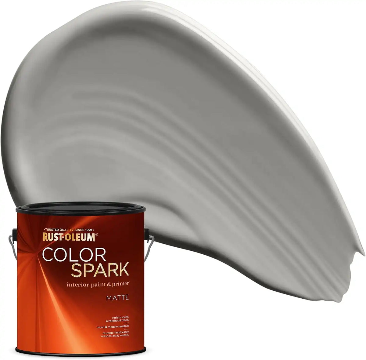 Rust-Oleum Color Spark Interior Paint and Primer in One, Matte, Chi-Town Skyline, 1 Gallon