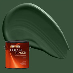 Rust-Oleum Color Spark Interior Paint and Primer in One, Matte, Sequoia Grove, 1 Gallon