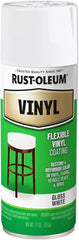 Rust-Oleum 1911830 Specialty Vinyl Spray Paint, 12 oz, White