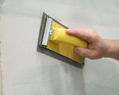 Gator Clamp-On Precut Drywall Sanding Screen, 4-1/4" x 11-1/4", 120 Grit, 25 Pack, Black
