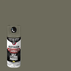 Rust-Oleum Automotive Self Etching Primer Custom Spray 5-in-1, 12 oz, Matte Dark Green