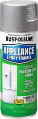 Rust-Oleum 7887830 Specialty Appliance Epoxy Spray Paint, 12 oz, Stainless Steel