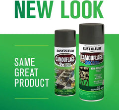 Rust-Oleum 279175 Camouflage 2X Ultra Cover Spray Paint, 12 oz, Deep Forest Green
