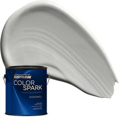 Rust-Oleum Color Spark Interior Paint and Primer in One, Eggshell, Stonehenge, 1 Gallon