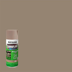 Rust-Oleum 279177 Camouflage 2X Ultra Cover Spray Paint, 12 oz, Khaki