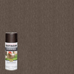 Rust-Oleum 7218830 Stops Rust Hammered Spray Paint, 12 Oz, Dark Bronze, 12 Ounce (Pack of 2), 12 Fl Oz