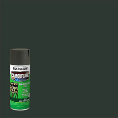Rust-Oleum 279175-6PK Camouflage 2X Ultra Cover Spray Paint, Deep Forest Green, 12 Ounce (Pack of 6)
