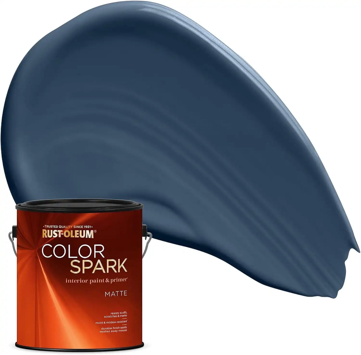 Rust-Oleum Color Spark Interior Paint and Primer in One, Matte, Riverwalk, 1 Gallon