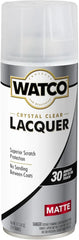 Watco 330122 Lacquer Clear Wood Finish Spray, 11.25 oz, Clear Matte