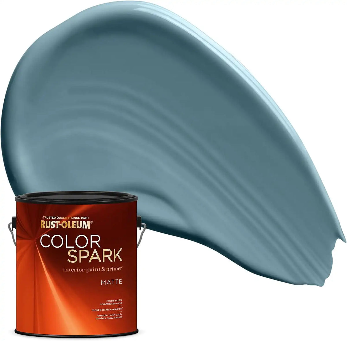 Rust-Oleum Color Spark Interior Paint and Primer in One, Matte, Peace of Mind, 1 Gallon