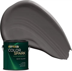 Rust-Oleum Color Spark Interior Paint and Primer in One, Semi-Gloss, Vortex, 1 Gallon