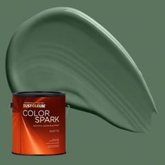 Rust-Oleum Color Spark Interior Paint and Primer in One, Matte, Divot, 1 Gallon