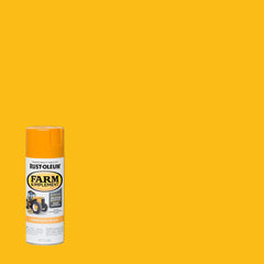 Rust-Oleum 280140-6PK Specialty Farm & Implement Spray Paint, 12 Oz, Gloss Caterpillar Yellow, (Pack of 6)