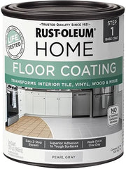 Rust-Oleum 358874 Pearl Gray Home Home Floor Coating Premix Base Coat, 1 Qt