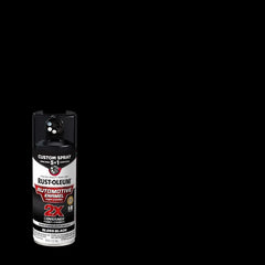 Rust-Oleum 2X Automotive Enamel Custom Spray 5-in-1 Spray Paint, 12 oz, Gloss Black