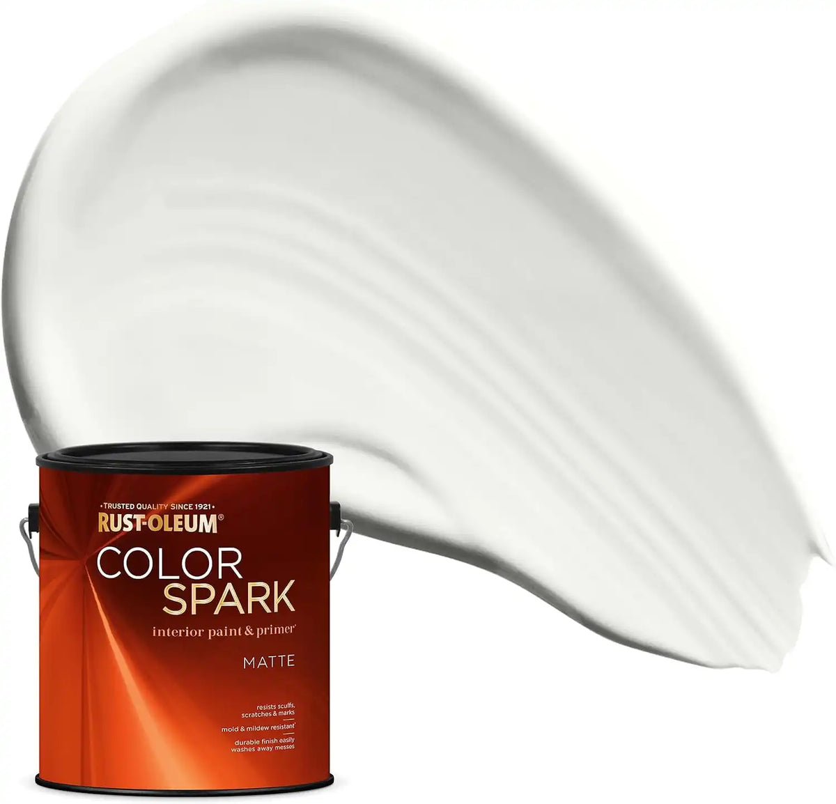 Rust-Oleum Color Spark Interior Paint and Primer in One, Matte, Ethereal, 1 Gallon
