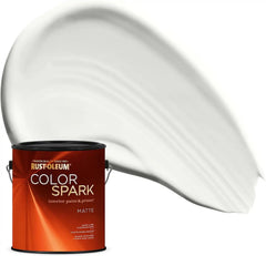 Rust-Oleum Color Spark Interior Paint and Primer in One, Matte, Ethereal, 1 Gallon